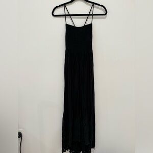 Anthropologie Maaji Black Maxi Dress